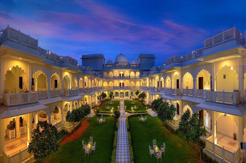 Resorts in Ranthambore 4 anuraga palace a treehouse facade processed by imagy