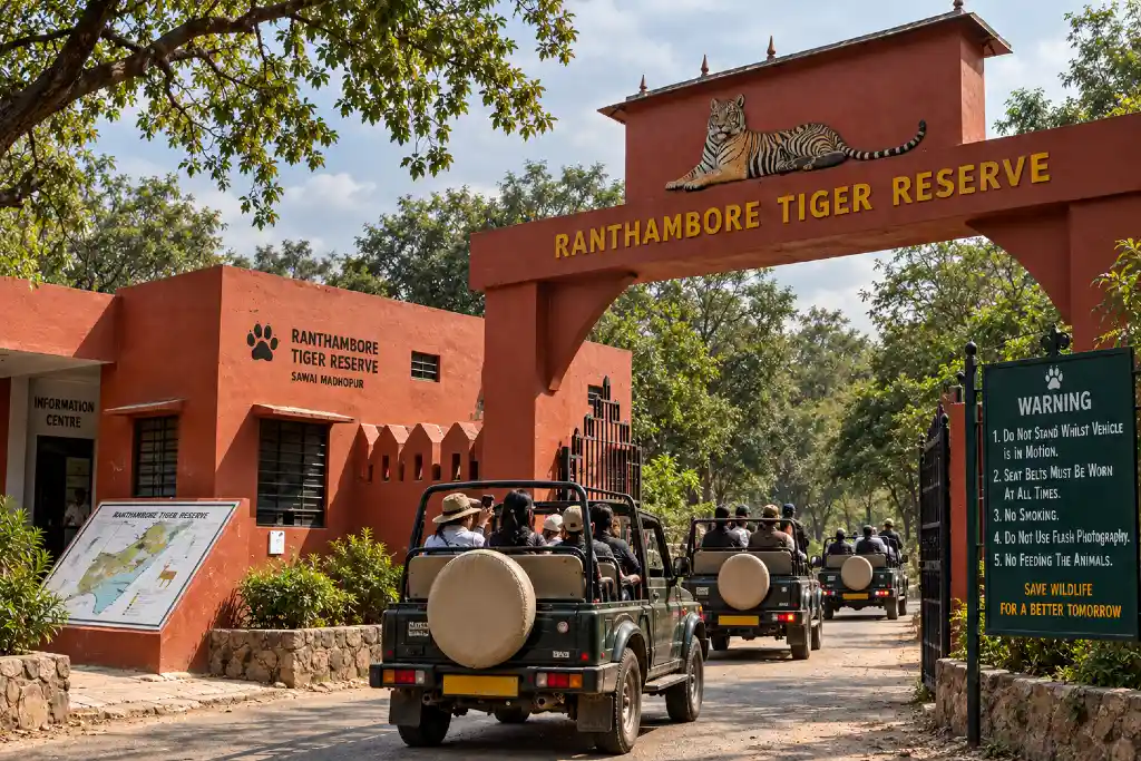 Safari in Ranthambore