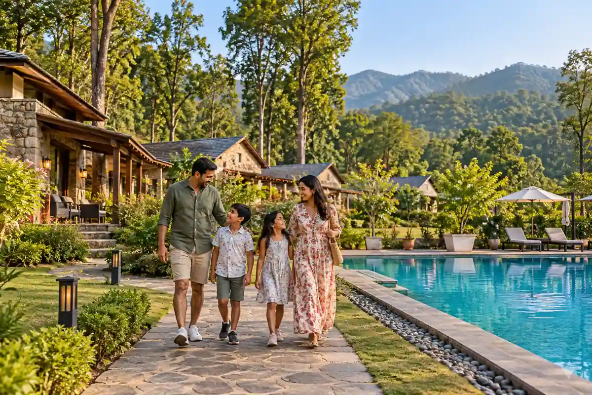 best resorts in Jim Corbett for families